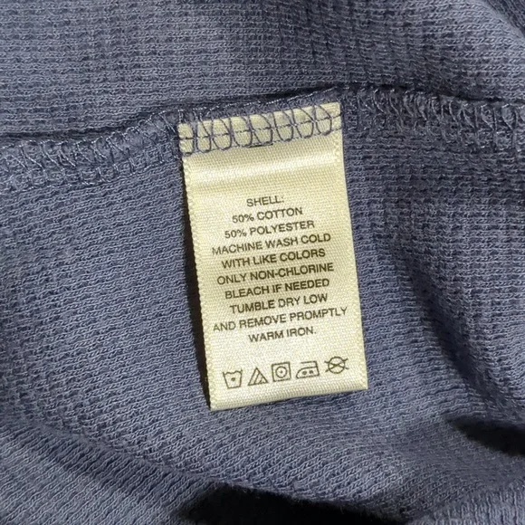 Two EMS Waffle Henley Shirts, M - Picture 7 of 14